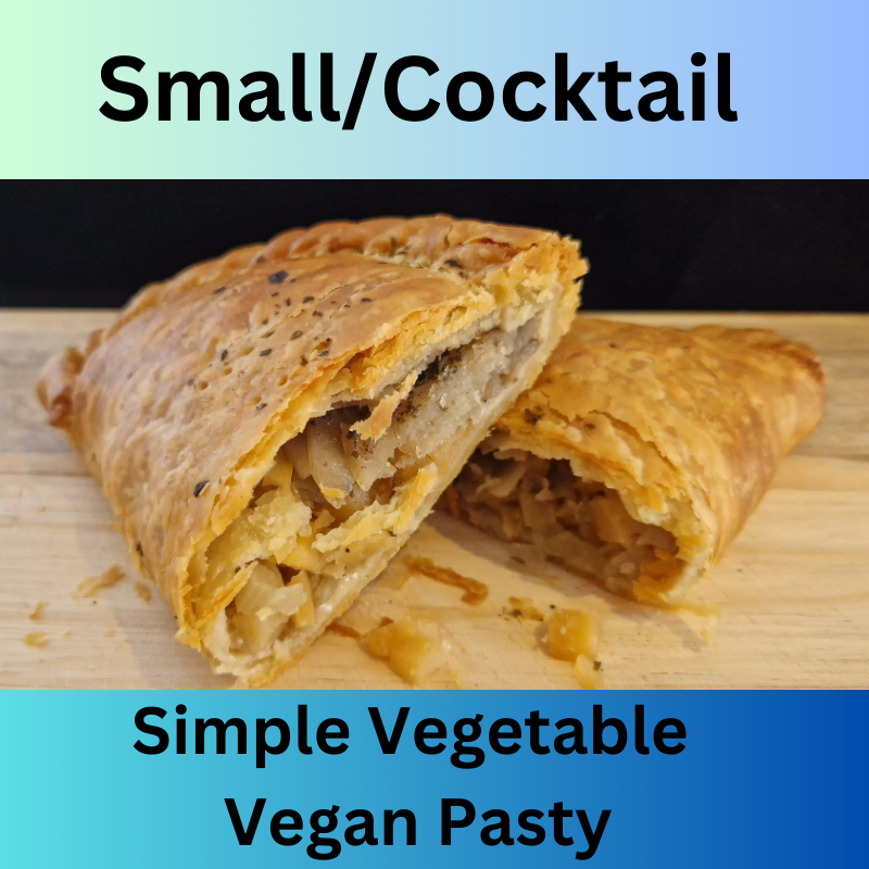 Small/Cocktail - Simple Veg Pasty